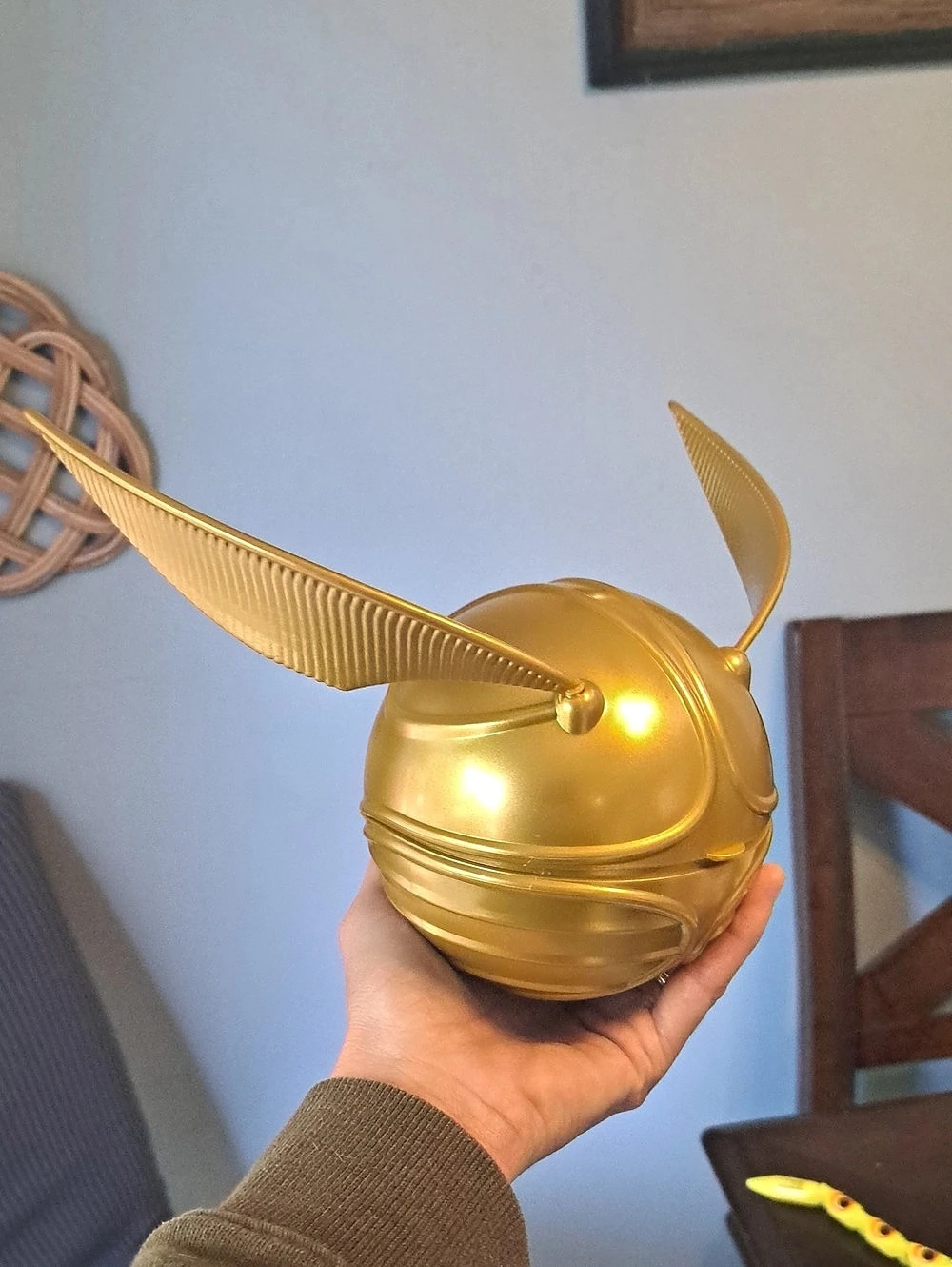 Harry Potter Hootchino Gold Novelty Decor Like New